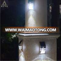 Solar motion sensor wall light IP44 waterproof Garden solar power security light