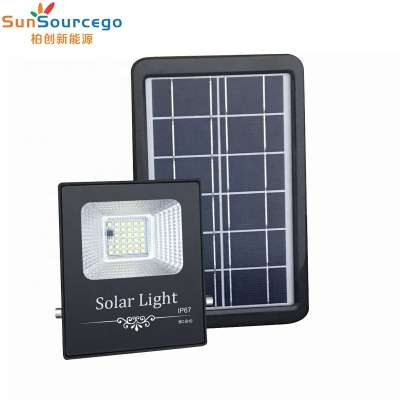 IP65 mini outdoor waterproof 10w garden sport energy saving aluminum ground portable led solar flood light