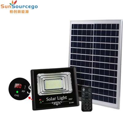 IP67 30W 40W 60W 100W 200W Outdoor Mini Rechargeable Solar LED Flood Light